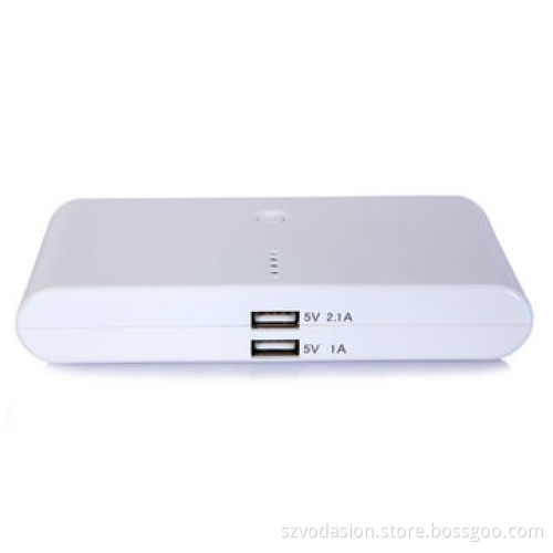 High capacity dual output pocket power bank charger for iPhone/iPad